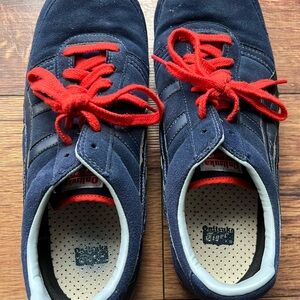 Asics Onitsuka Tiger Ultimate 81' Blue Burgundy D1H0Y Sneakers Men's US 10.5